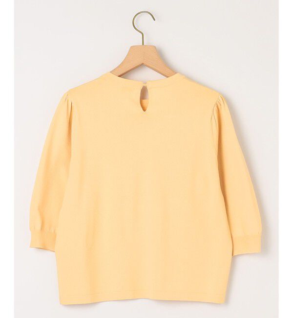 組曲「【UVケア・接触冷感】MINA 6分袖ニットプルオーバー」|ニット・セーター|