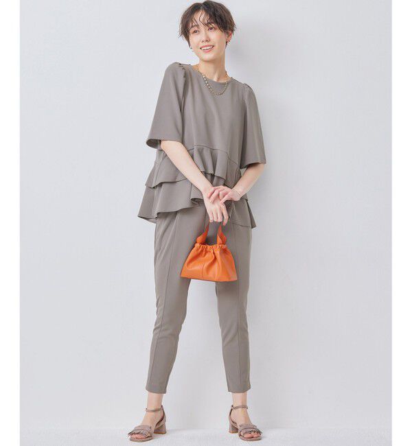 組曲「【WEB限定】スタイルアップジャージー パンツ」|その他|