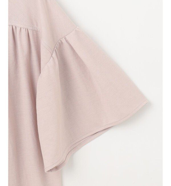 組曲「【速乾】ドライタッチ フレア袖トップス」|Tシャツ・カットソー|