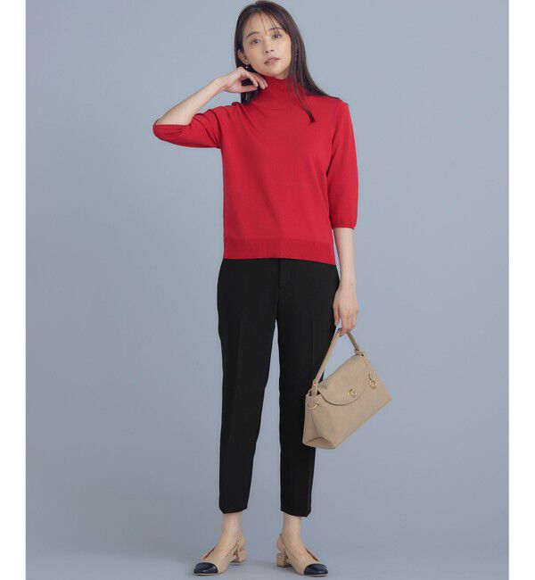 組曲「【6色展開・UVケア】モダンタートルニット」|ニット・セーター|