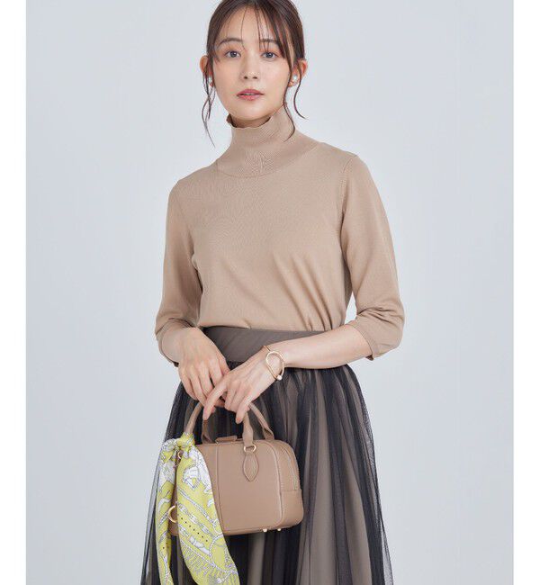 組曲「【6色展開・UVケア】モダンタートルニット」|ニット・セーター|