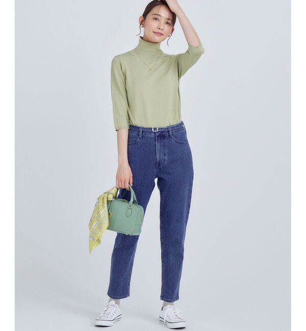 組曲「【6色展開・UVケア】モダンタートルニット」|ニット・セーター|