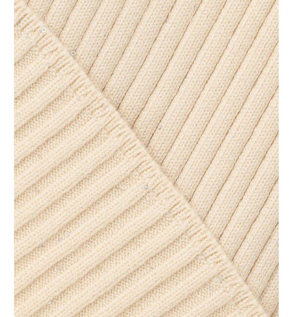 組曲「【前後着用・手洗い可】ELENAスパンコール襟デザイン ニット」|ニット・セーター|