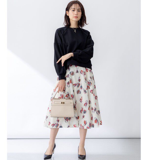 組曲「チューリッププリント フレアスカート」|スカート|