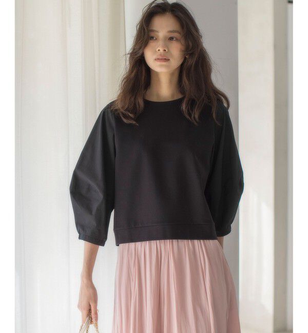 組曲「【WEB限定】ランタンスリーブミニ裏毛 プルオーバー」|Tシャツ・カットソー|