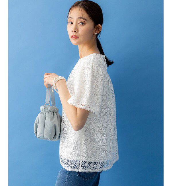 組曲「フラワーレース ブラウス」|Tシャツ・カットソー|