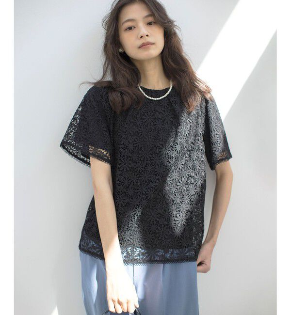 組曲「フラワーレース ブラウス」|Tシャツ・カットソー|