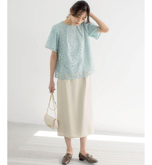 組曲「フラワーレース ブラウス」|Tシャツ・カットソー|