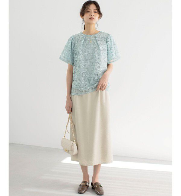 組曲「フラワーレース ブラウス」|Tシャツ・カットソー|