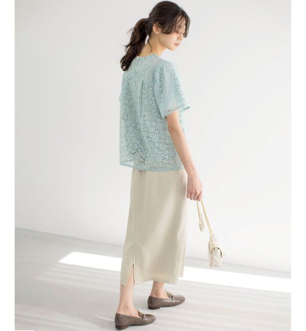 組曲「フラワーレース ブラウス」|Tシャツ・カットソー|