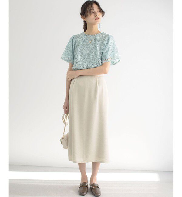 組曲「フラワーレース ブラウス」|Tシャツ・カットソー|