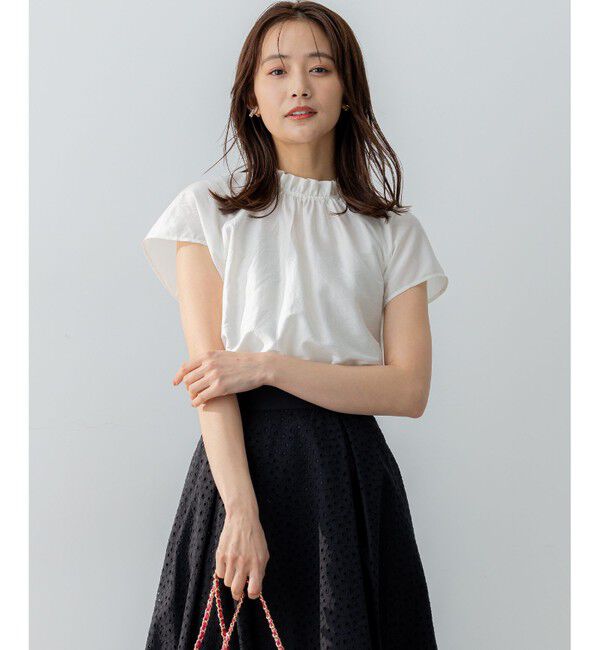 組曲「カールマイヤーハイネック ブラウス」|シャツ・ブラウス|