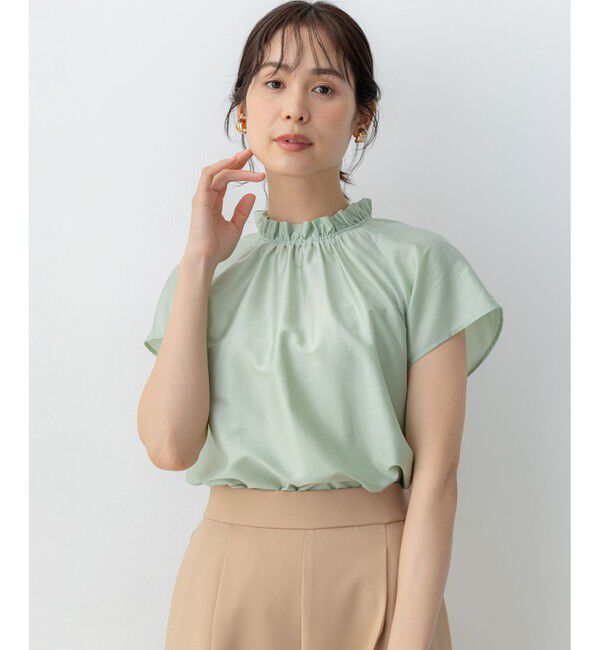 組曲「カールマイヤーハイネック ブラウス」|シャツ・ブラウス|