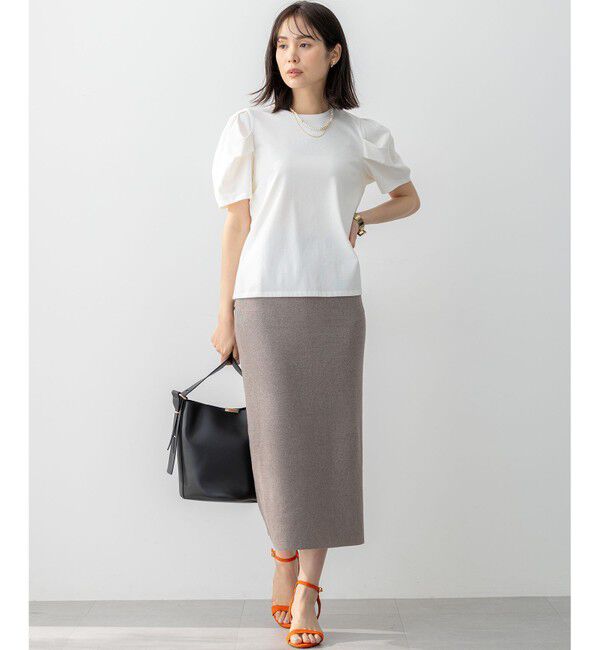 組曲「GIZAコットンタックスリーブ Tシャツ」|Tシャツ・カットソー|