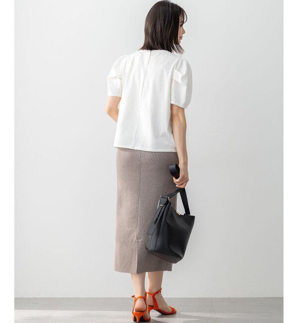 組曲「GIZAコットンタックスリーブ Tシャツ」|Tシャツ・カットソー|