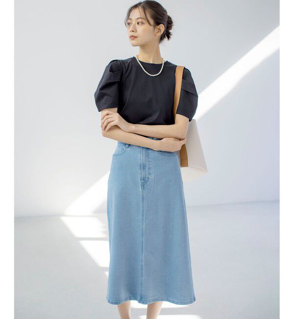 組曲「GIZAコットンタックスリーブ Tシャツ」|Tシャツ・カットソー|