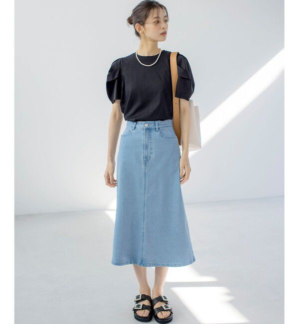 組曲「GIZAコットンタックスリーブ Tシャツ」|Tシャツ・カットソー|