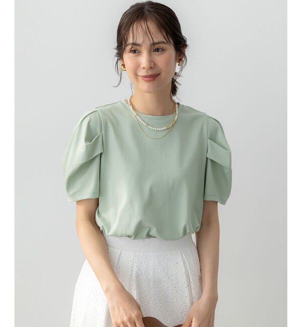 組曲「GIZAコットンタックスリーブ Tシャツ」|Tシャツ・カットソー|