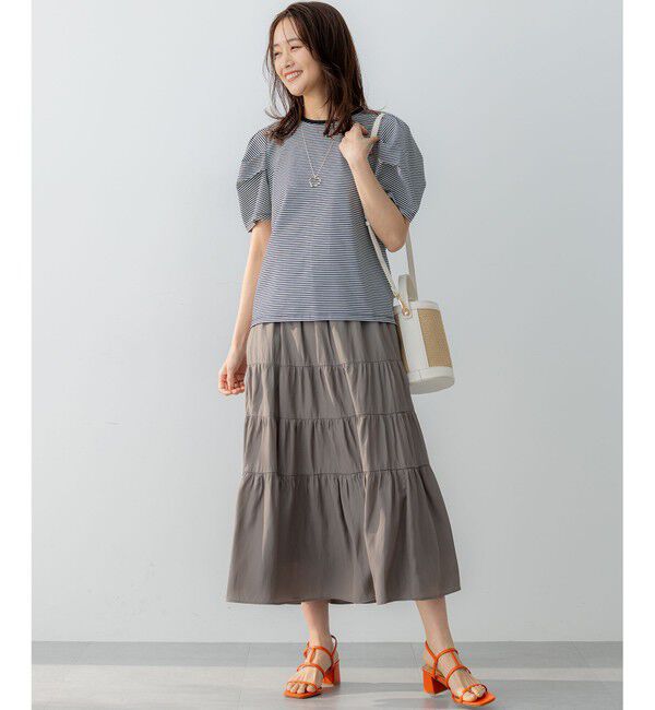 組曲「GIZAコットンタックスリーブ Tシャツ」|Tシャツ・カットソー|