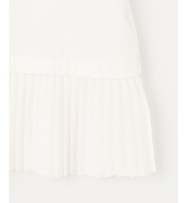 組曲「クールプレーティング天竺プリーツ カットソー」|Tシャツ・カットソー|