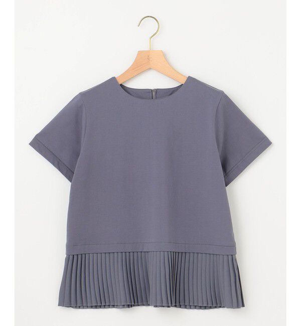 組曲「クールプレーティング天竺プリーツ カットソー」|Tシャツ・カットソー|