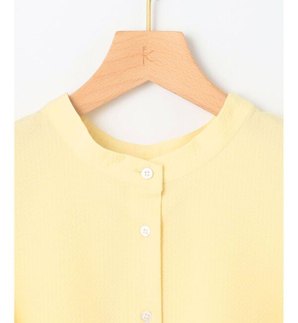 組曲「【前後着用可】ドライタッチダブルフレア ブラウス」|シャツ・ブラウス|