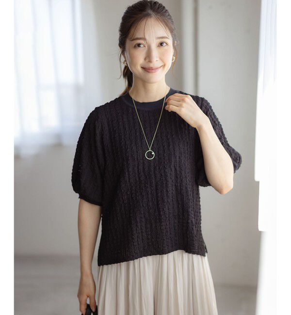 組曲「レーシージャージーニットライク カットソー」|Tシャツ・カットソー|