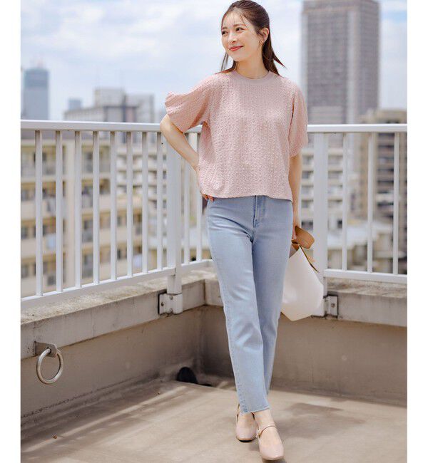 組曲「レーシージャージーニットライク カットソー」|Tシャツ・カットソー|