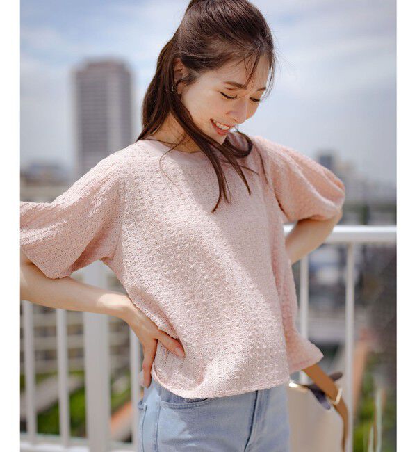 組曲「レーシージャージーニットライク カットソー」|Tシャツ・カットソー|