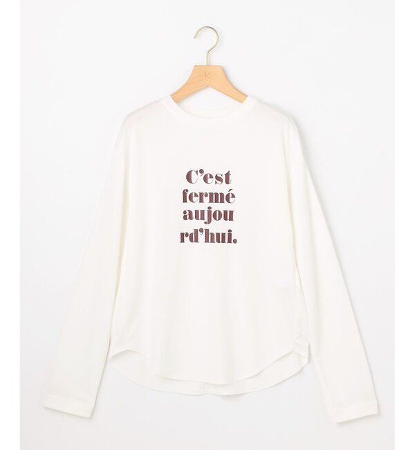 組曲「【加藤ローサさん着用】プリントロング Tシャツ」|Tシャツ・カットソー|