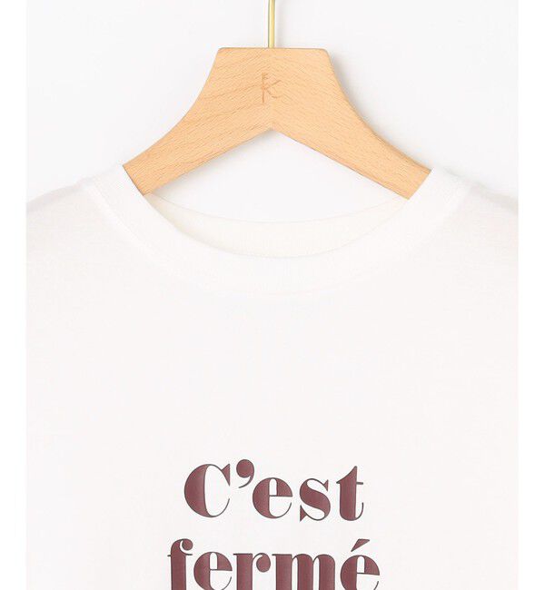 組曲「【加藤ローサさん着用】プリントロング Tシャツ」|Tシャツ・カットソー|