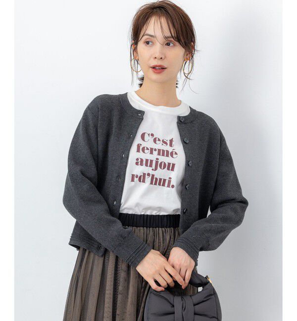 組曲「【加藤ローサさん着用】プリントロング Tシャツ」|Tシャツ・カットソー|