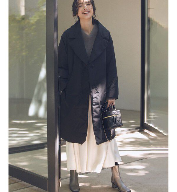 組曲「【WEB限定】サテンナロー スカート」|スカート|