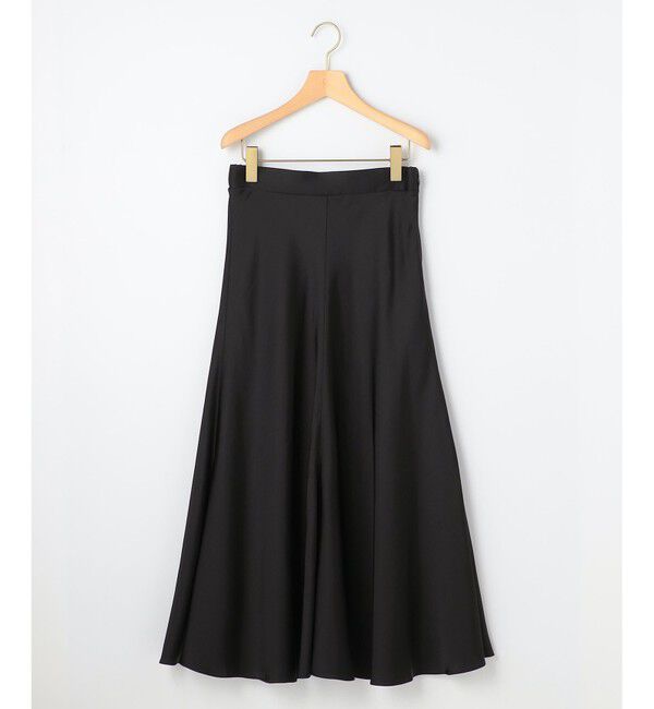 組曲「【WEB限定】サテンナロー スカート」|スカート|