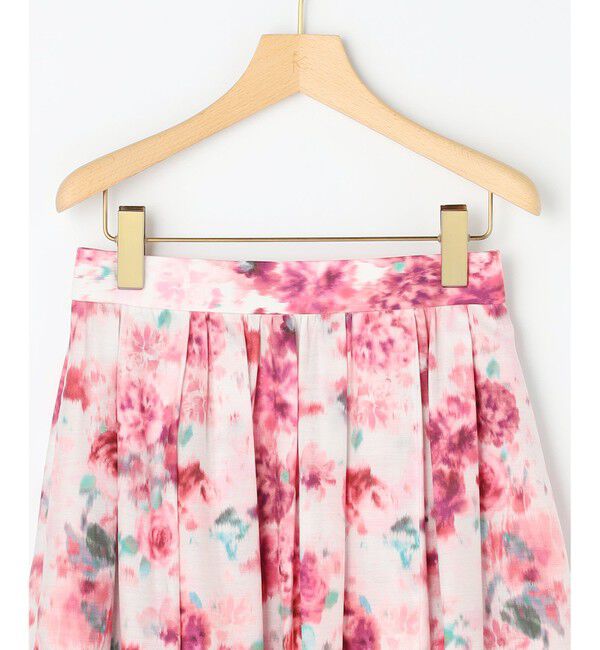 組曲「【Flower Collection】ブーケフラワープリント スカート」|スカート|