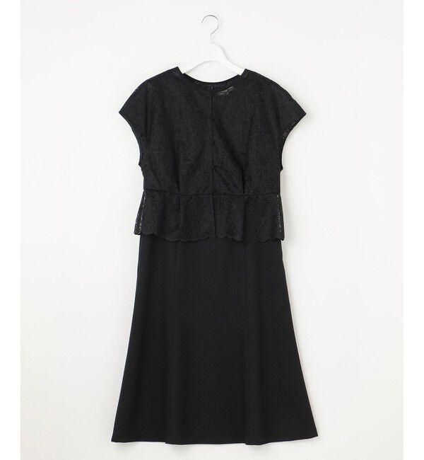 自由区「【カタログ掲載・洗える】レースブラウスコンビ ワンピース」|ワンピース|