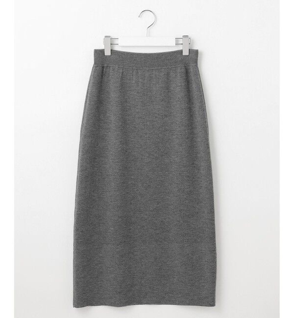 自由区「【洗える】リバーシブルニット セットアップ(カーディガン&times;タイトスカート)」|スーツ|