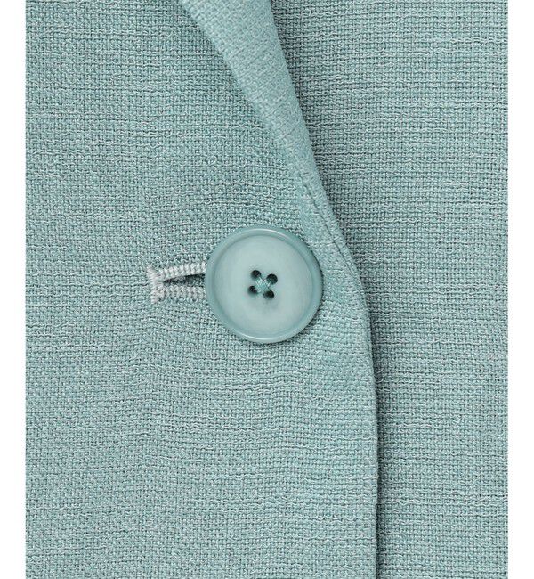 自由区「【SHIHOさん着用・セットアップ対応・接触冷感・洗える】リネンライクシンセティックテーラード ジャケット」|テーラードジャケット|