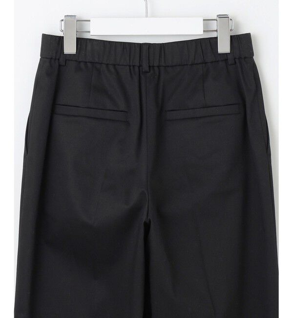 自由区「【カタログ掲載・定番人気・新色追加】コットンサテンクロップド丈ワイドストレート パンツ」|その他|