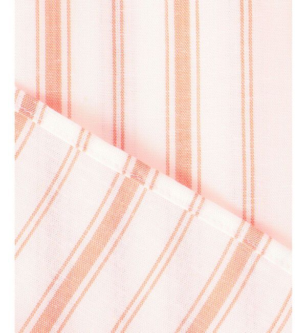 自由区「【接触冷感・吸水速乾・洗える】ナチュラルリネンクロップド丈 シャツ」|シャツ・ブラウス|