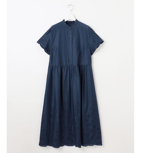 自由区「エンブロイダリーローンシャツ ワンピース」|ワンピース|