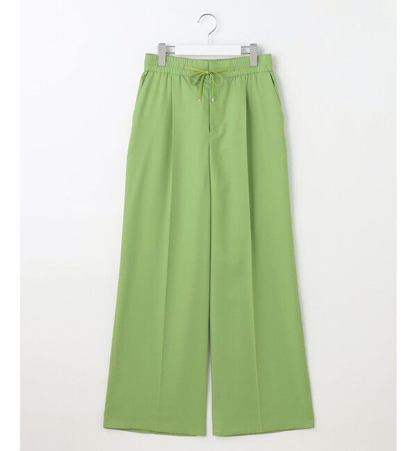 自由区「フルダルスパンマイクロピーチワイドストレート パンツ」|その他|