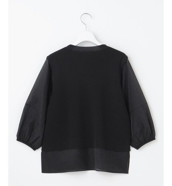 自由区「ハイツイストコットンアセテートプルオーバー ニット」|ニット・セーター|