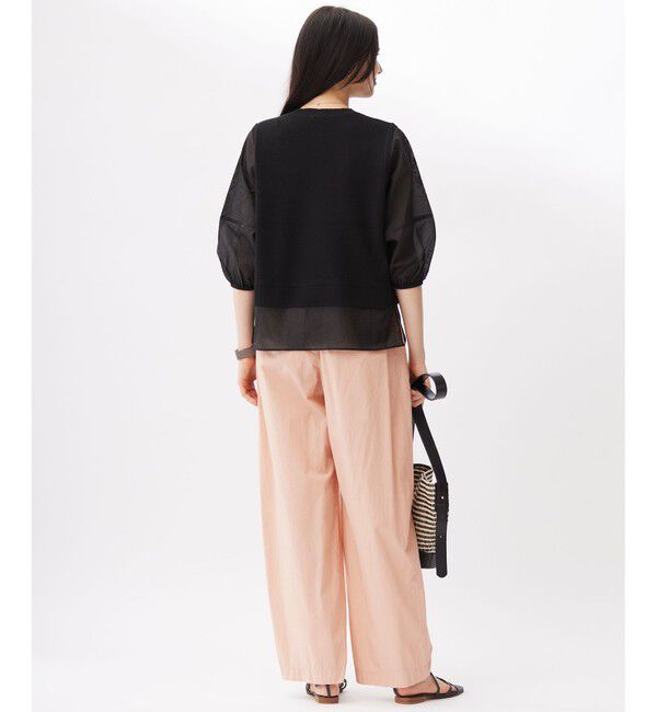 自由区「ハイツイストコットンアセテートプルオーバー ニット」|ニット・セーター|