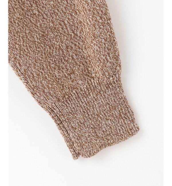 自由区「ペーパーウールコットン襟付き ニット」|ニット・セーター|