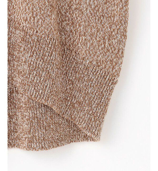 自由区「ペーパーウールコットン襟付き ニット」|ニット・セーター|