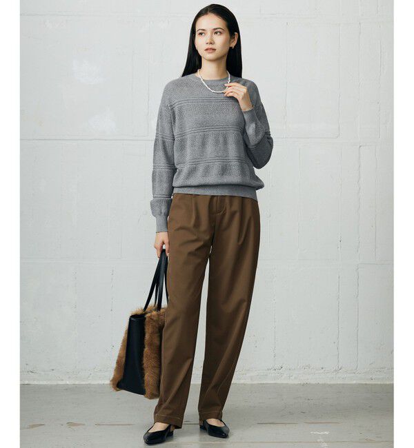 自由区「ファインコットンウール ニット」|ニット・セーター|