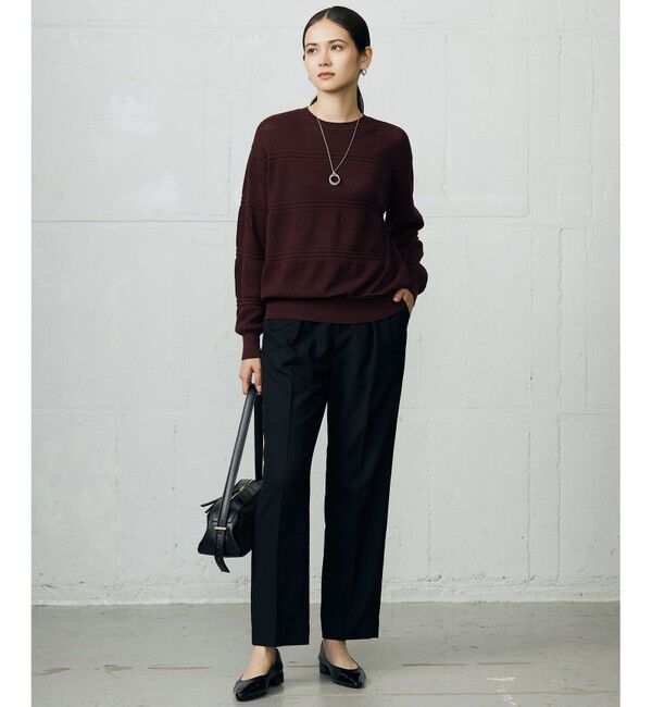 自由区「ファインコットンウール ニット」|ニット・セーター|