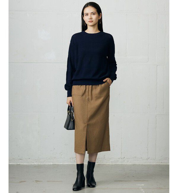 自由区「ファインコットンウール ニット」|ニット・セーター|