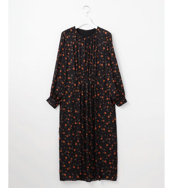 自由区「マルチポルカドットプリント ワンピース」|ワンピース|